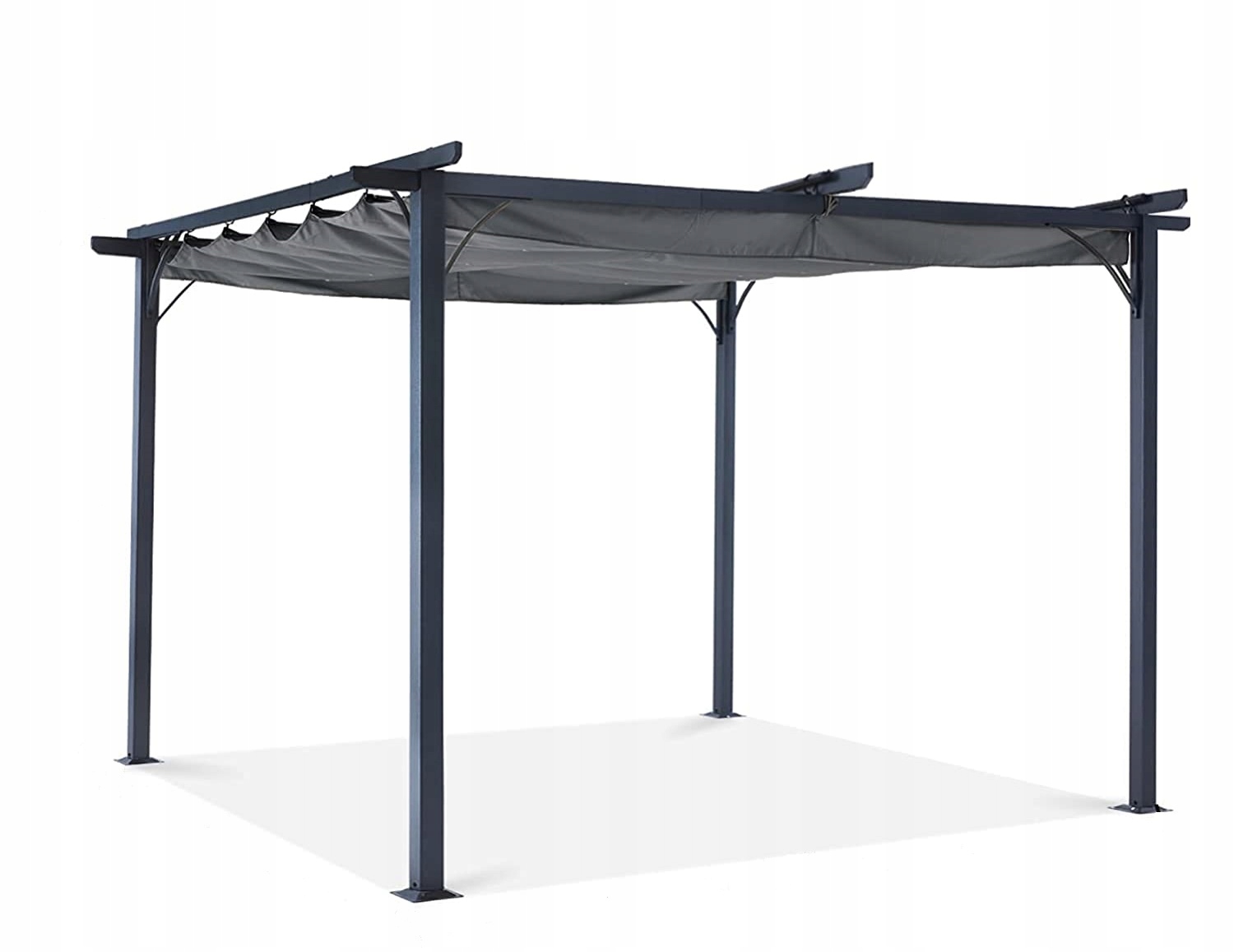 ТЕРРАСА САД ПЕРГОЛА 3x3м беседка СЕРЫЙ ПАРУС Длина 3 м