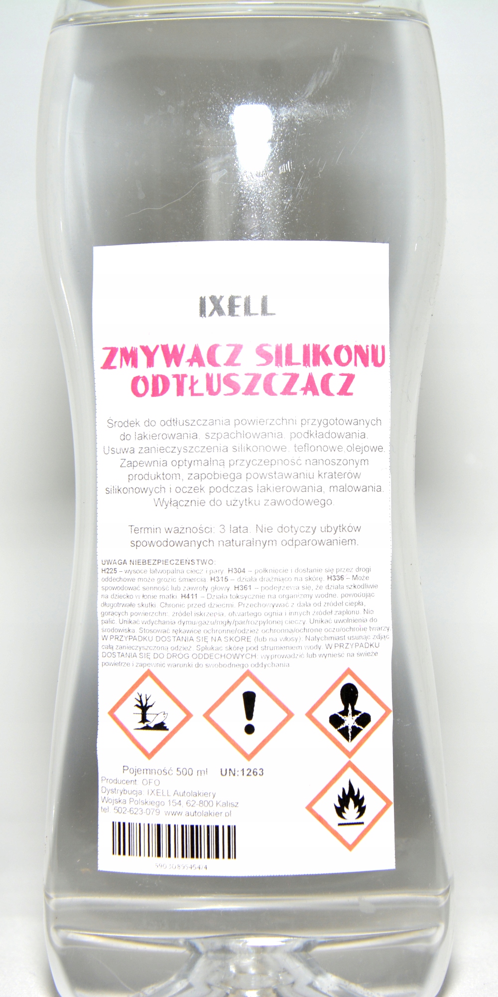 

Ixell Zmywacz Silikonu i zanieczyszczeń 0,5 L 1709