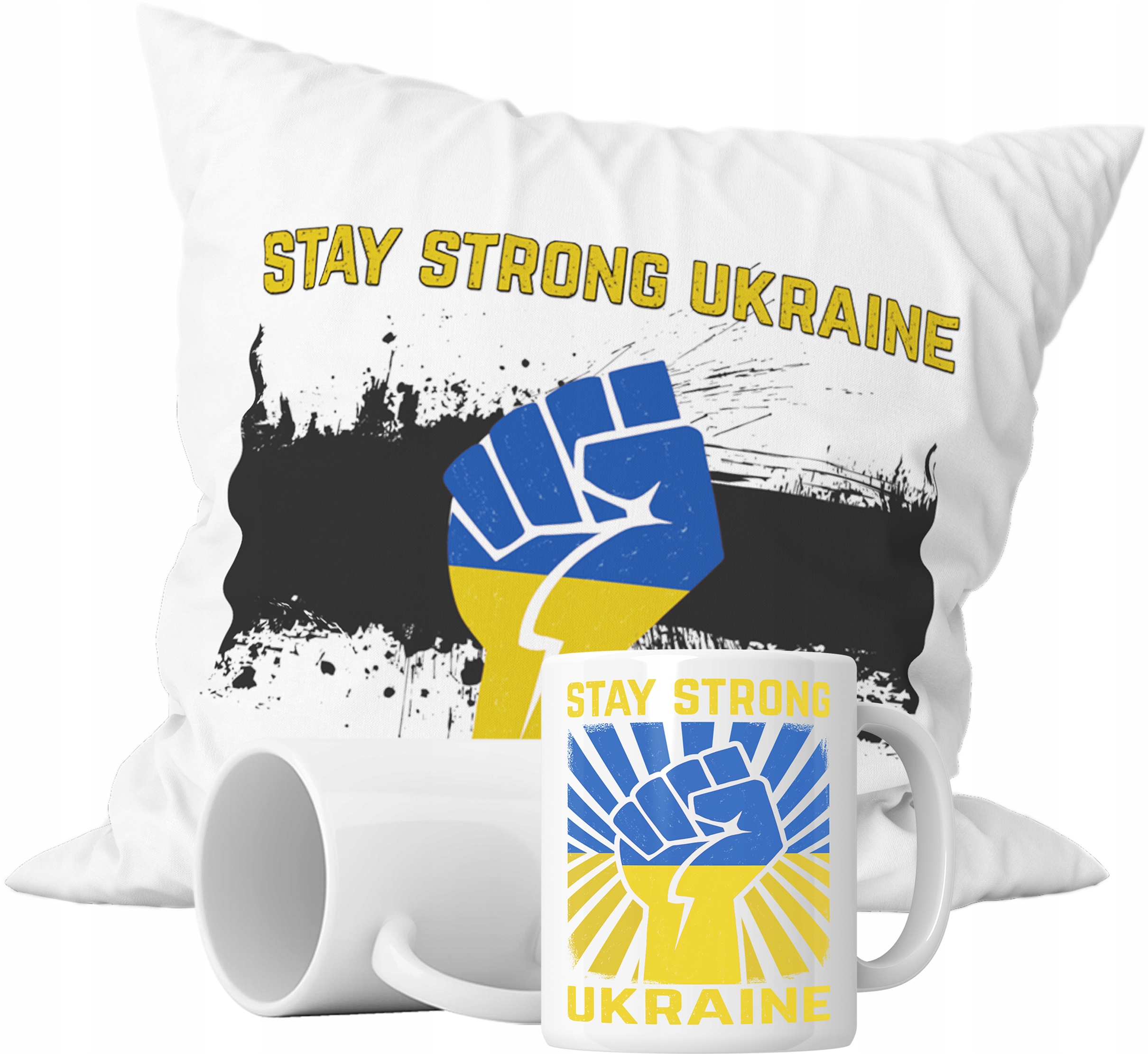

Zestaw Kubek+poduszka Stay Strong Ukraine