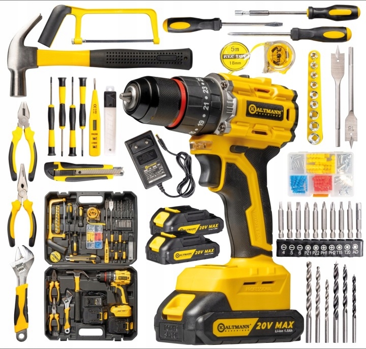 Wkrętarka Kaltmann zasilanie akumulatorowe 20 V K-ST004