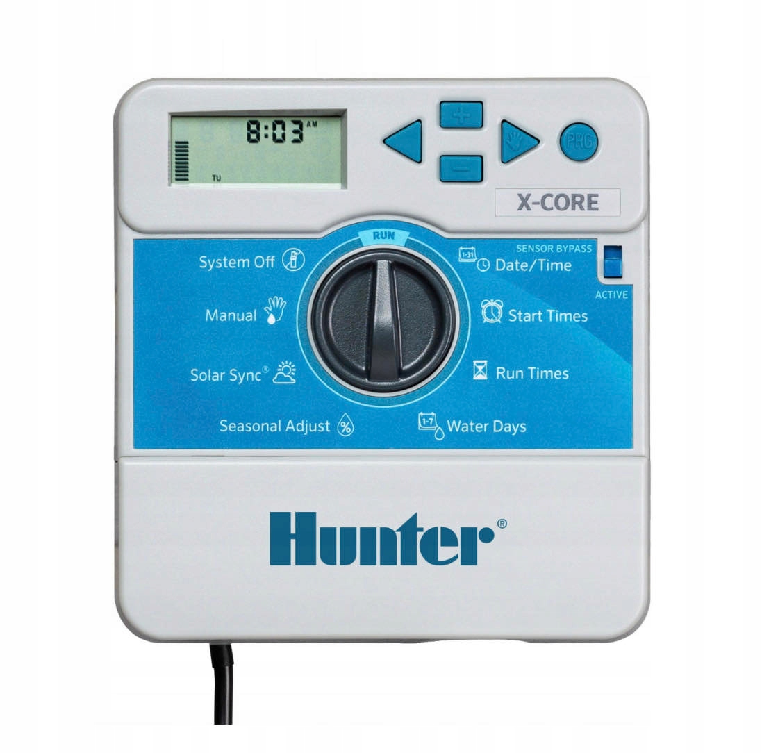 Ovládač Zavlažovania 24VAC Type X-core 801-iE Indoor 8 Sekcií