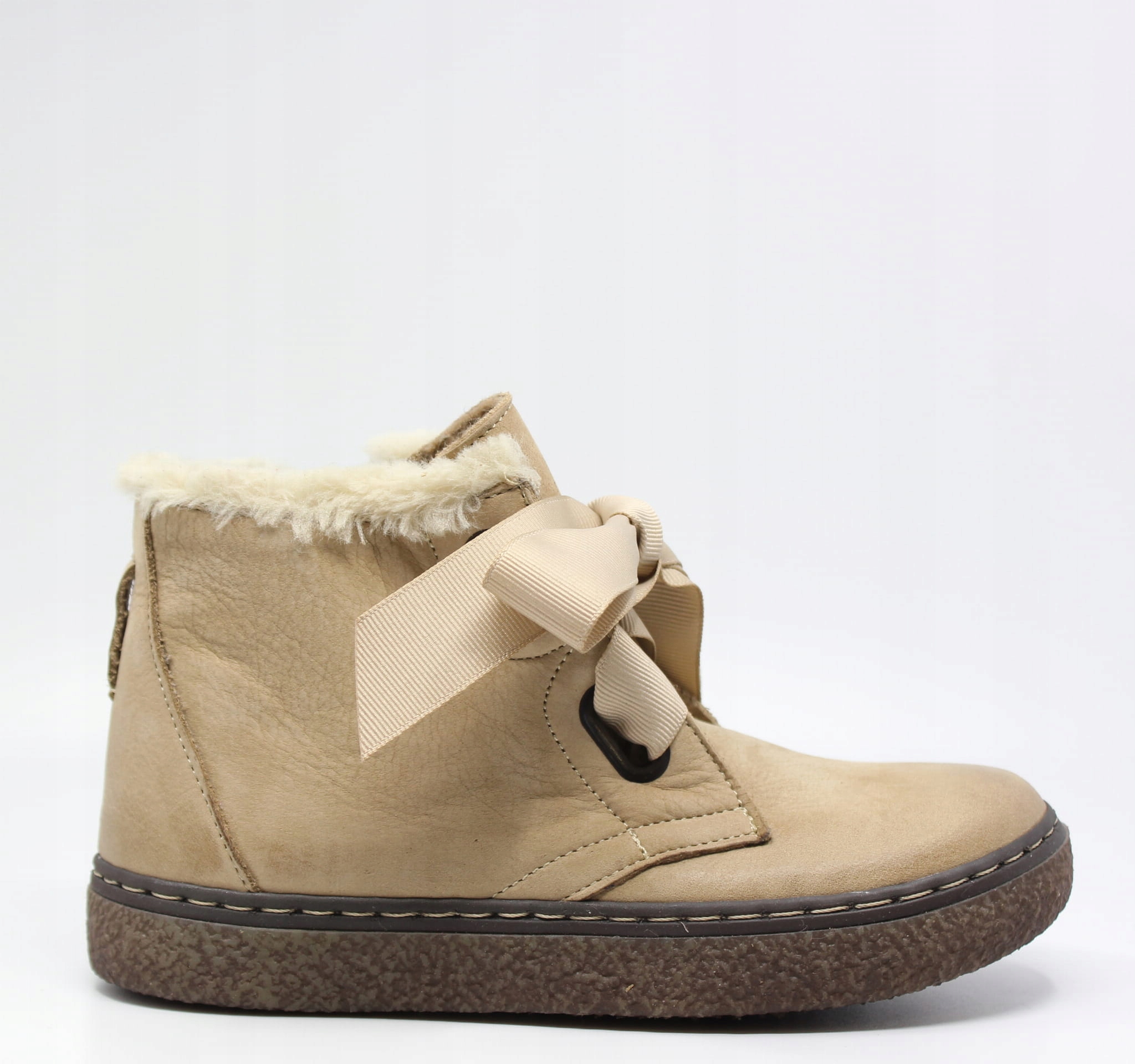 Buty dziewczęce EMEL E2659-3 beżowe - 29