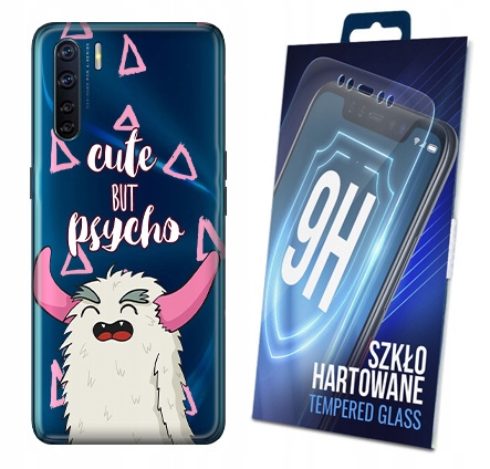 

170 wzorów Etui + Szkło do Oppo A91 Pokrowiec Case