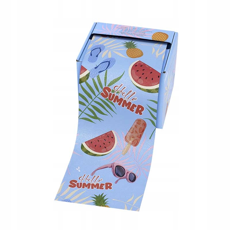 Fólie rýhovaná v roli – hrubá 15, 12,7 cm x 97 m – motiv Summer Sibel