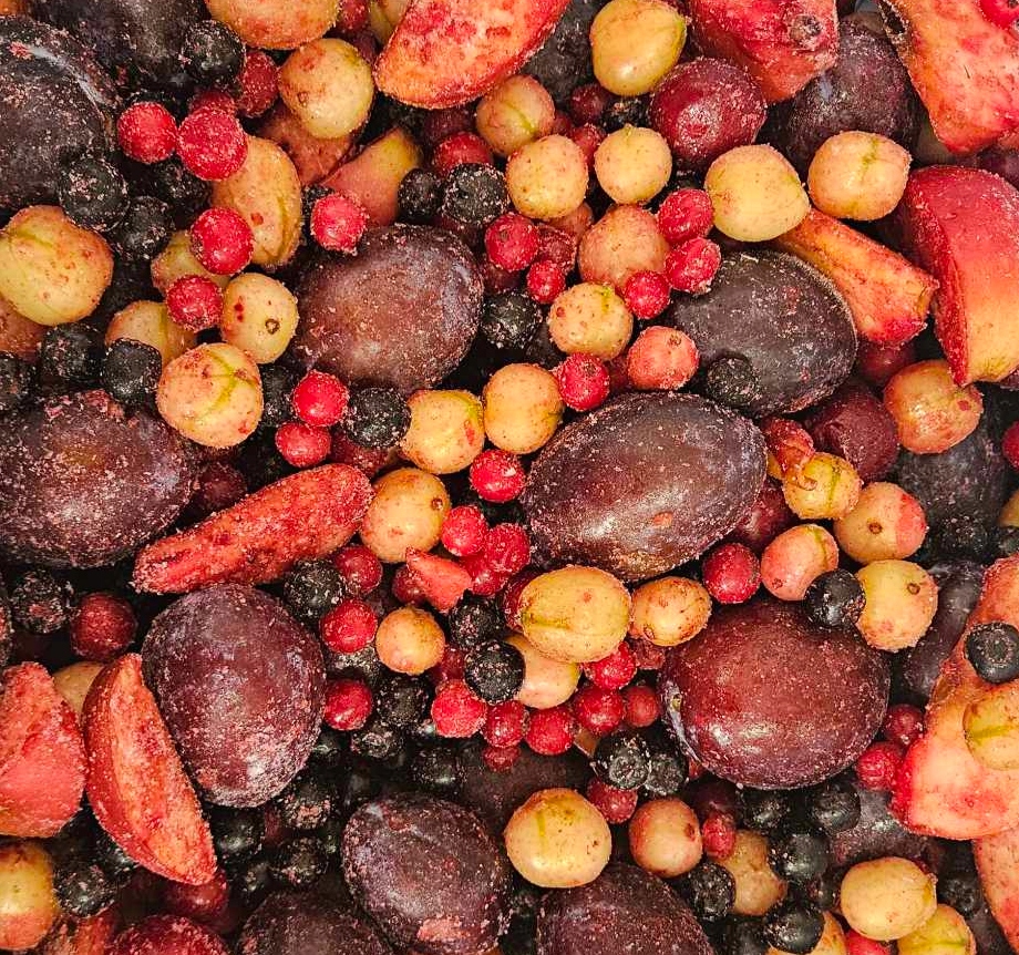 Kompotová směs zmrazené ovoce plná vitamínů nejvyšší kvalita 5 kg