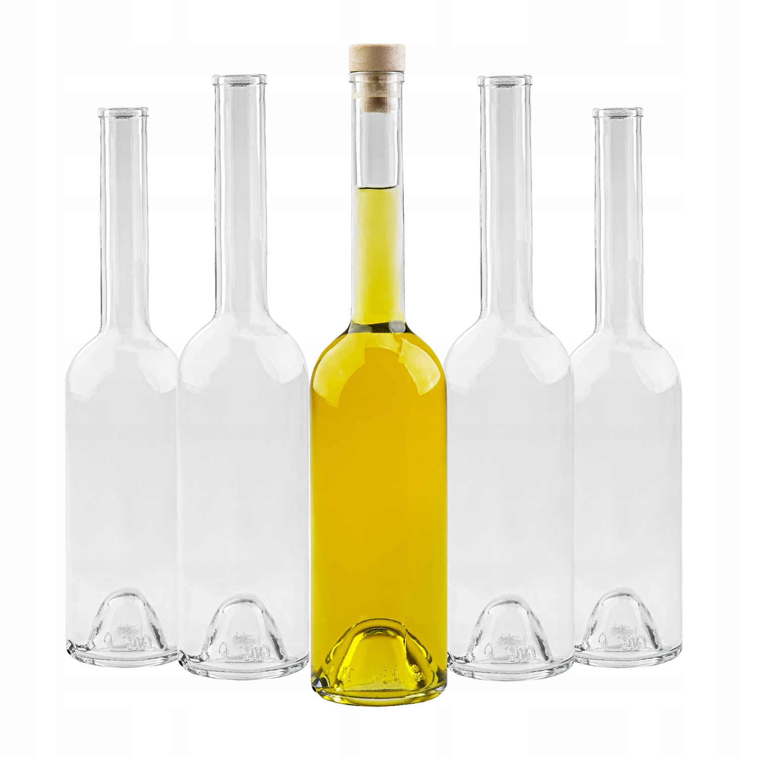 20 x Lahvičky Fenice 500 ML Korky Láhev Na Šťávu Sirup Olej Ocet