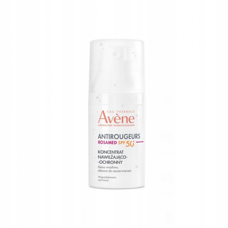 Avene Antirougeurs Rosamed koncentrat nawilżająco-ochronny SPF50 30 ml
