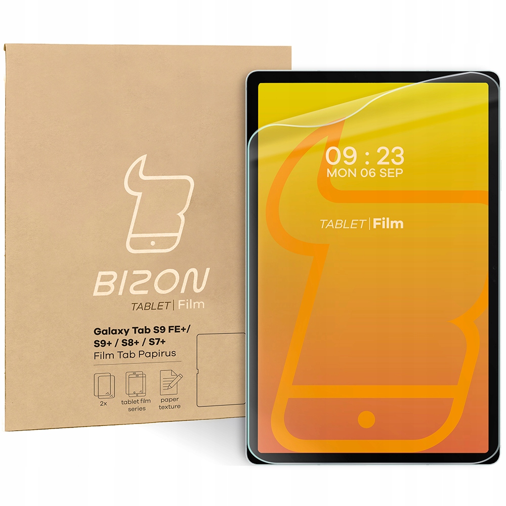 Bizon matná Fólie pro Galaxy Tab S10+/S9 FE+/S9+/S8+/S7+/S7 Fe, 2 ks
