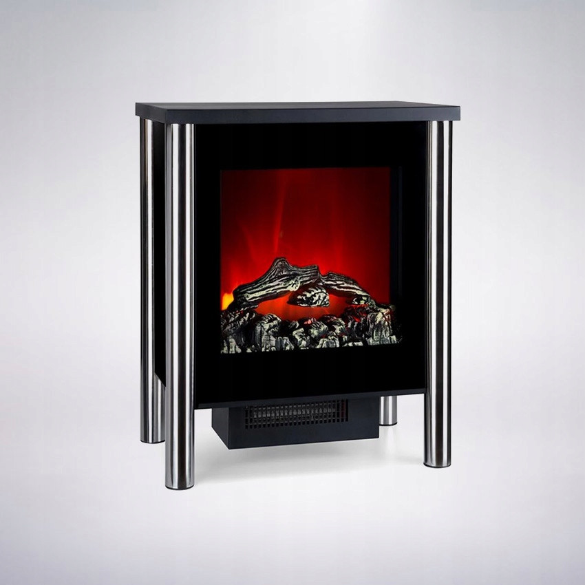 Klarstein kominek elektryczny 950/1900W Led czarny