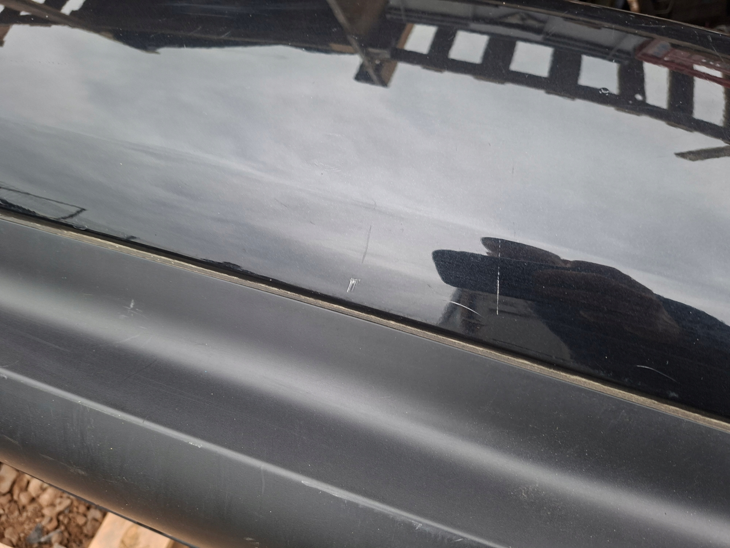 bumper rear part rear audi a5 8t coupe PDC complete