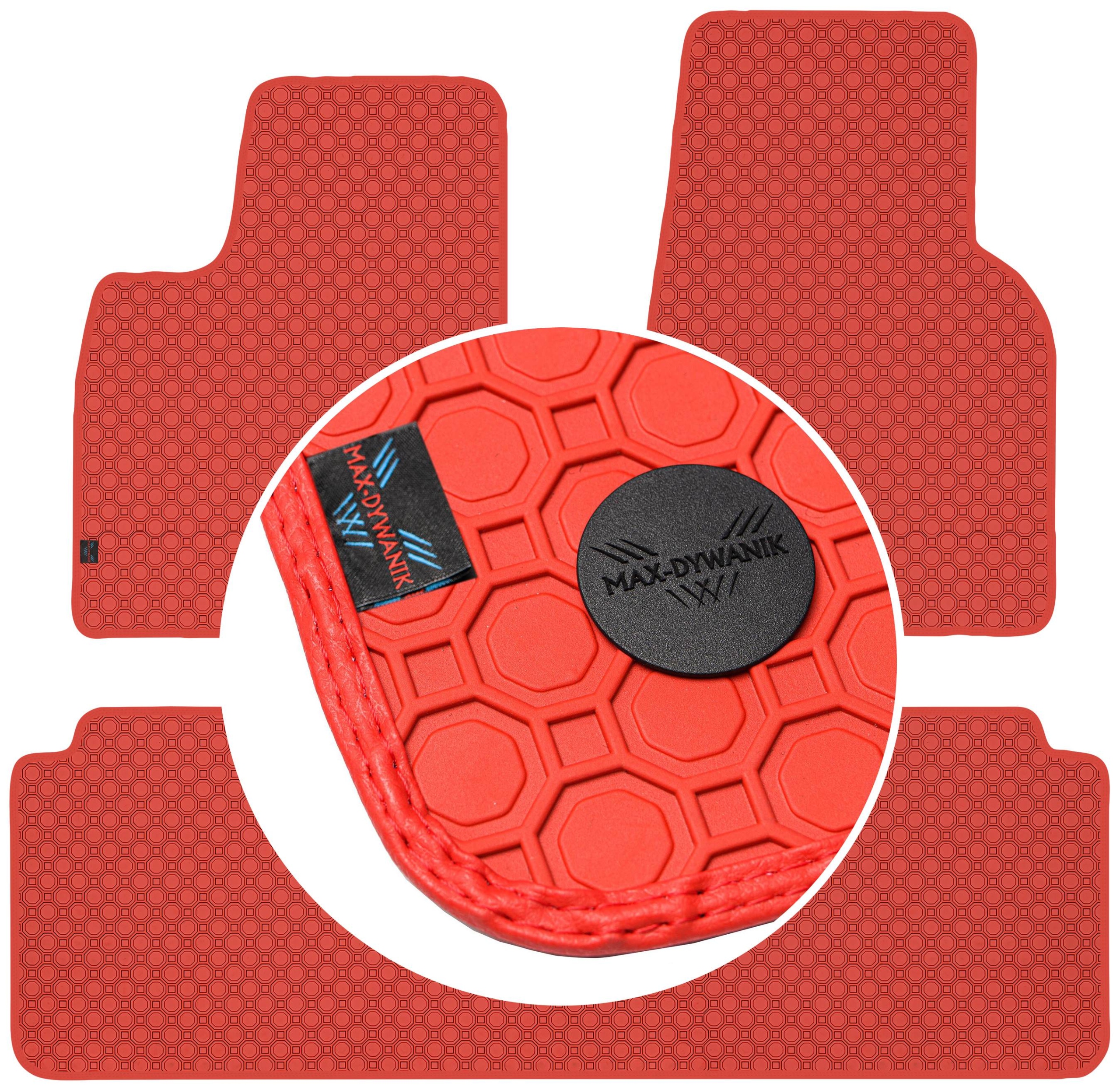 Tesla S 2012 Koberce Červené