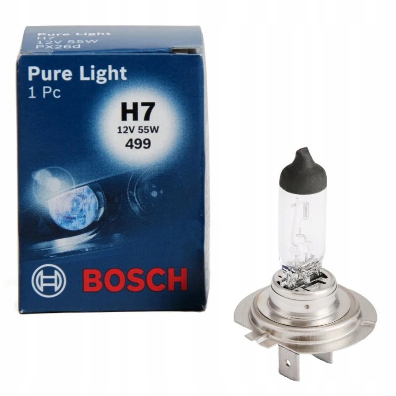 

Żarówka H7 Pure Light 12V/55W Bosch 1SZT