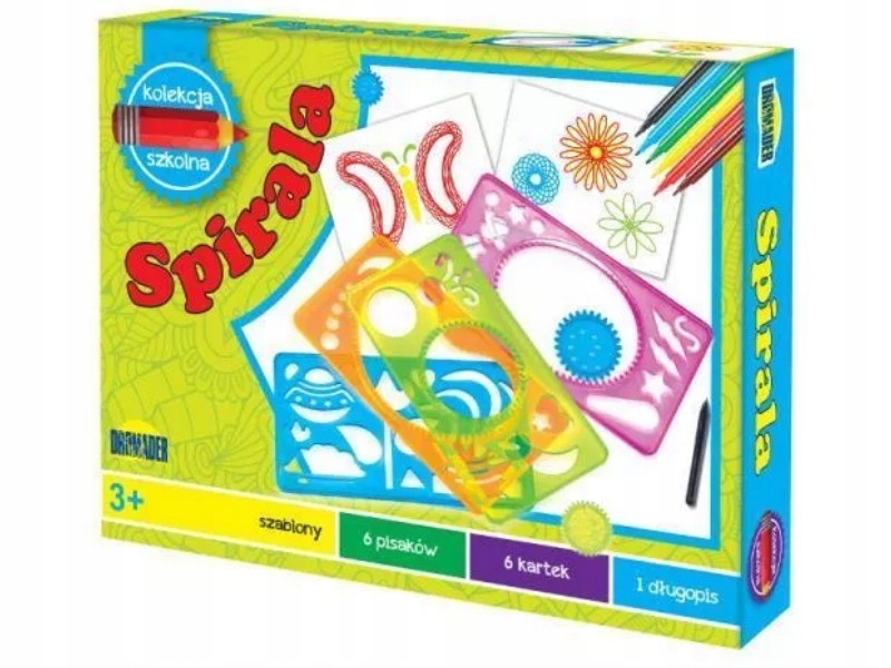 

Zestaw Do Rysowania Spirala Kreatywna Dromader