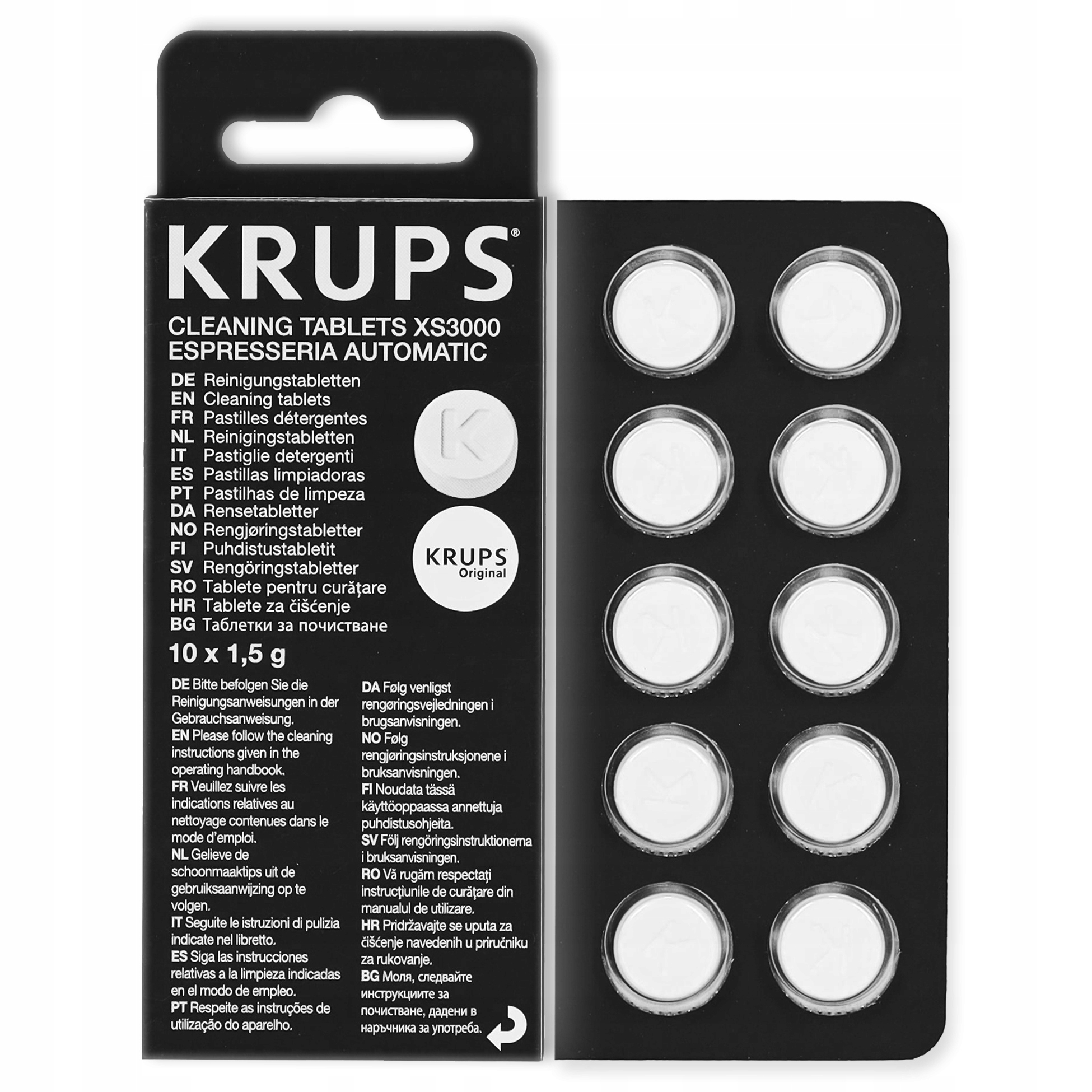 

Tabletki czyszczące ekspres Krups XS3000 oryginał