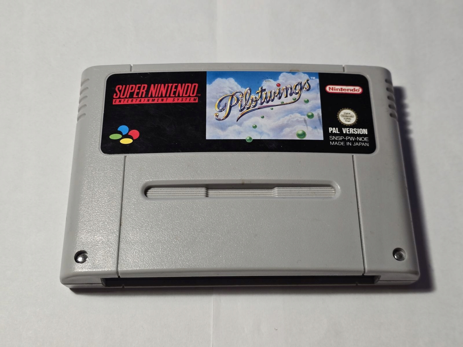 PILOTWINGS PAL SNES