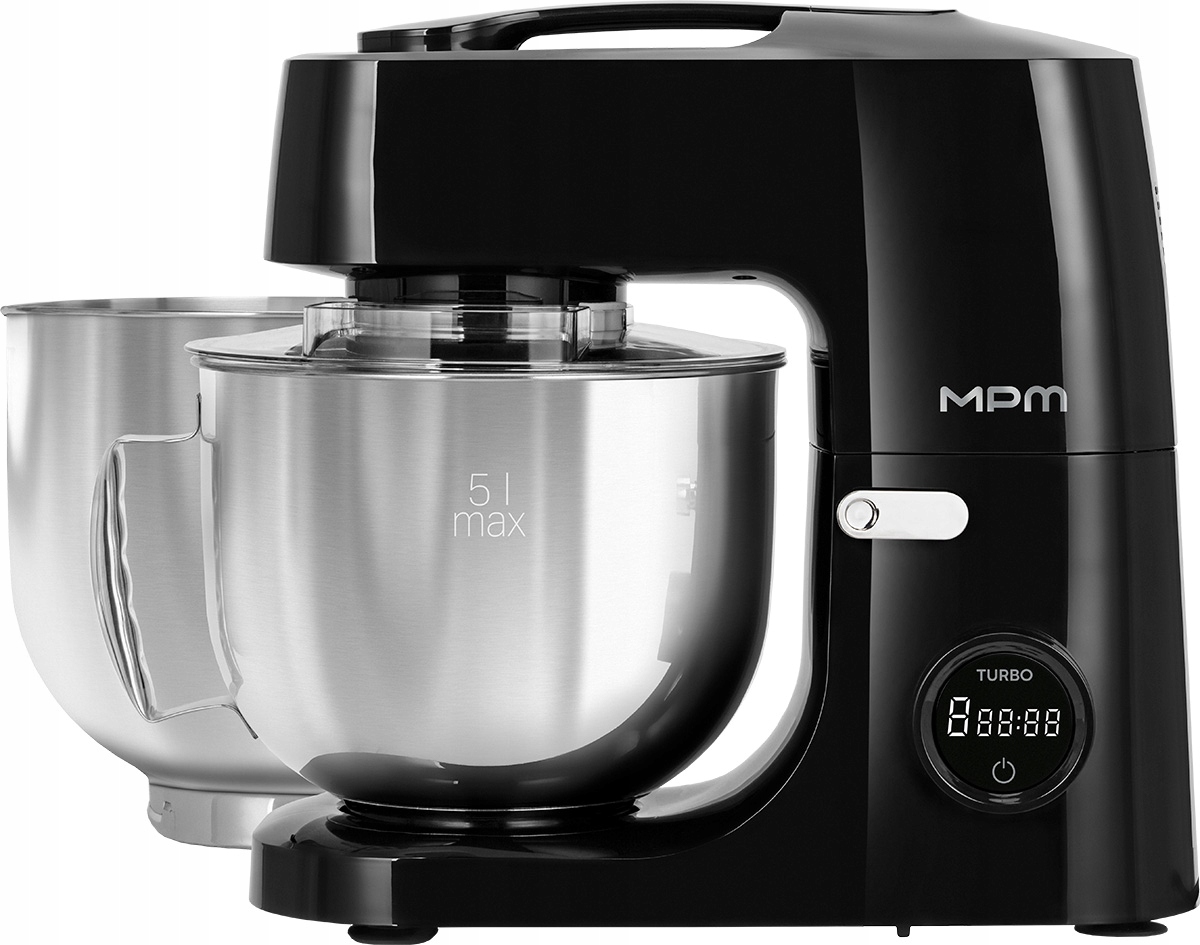 Planetární robot MRK-29 s ocelovou mísou 5 l, 1100 W, 8 rychlostí Turbo