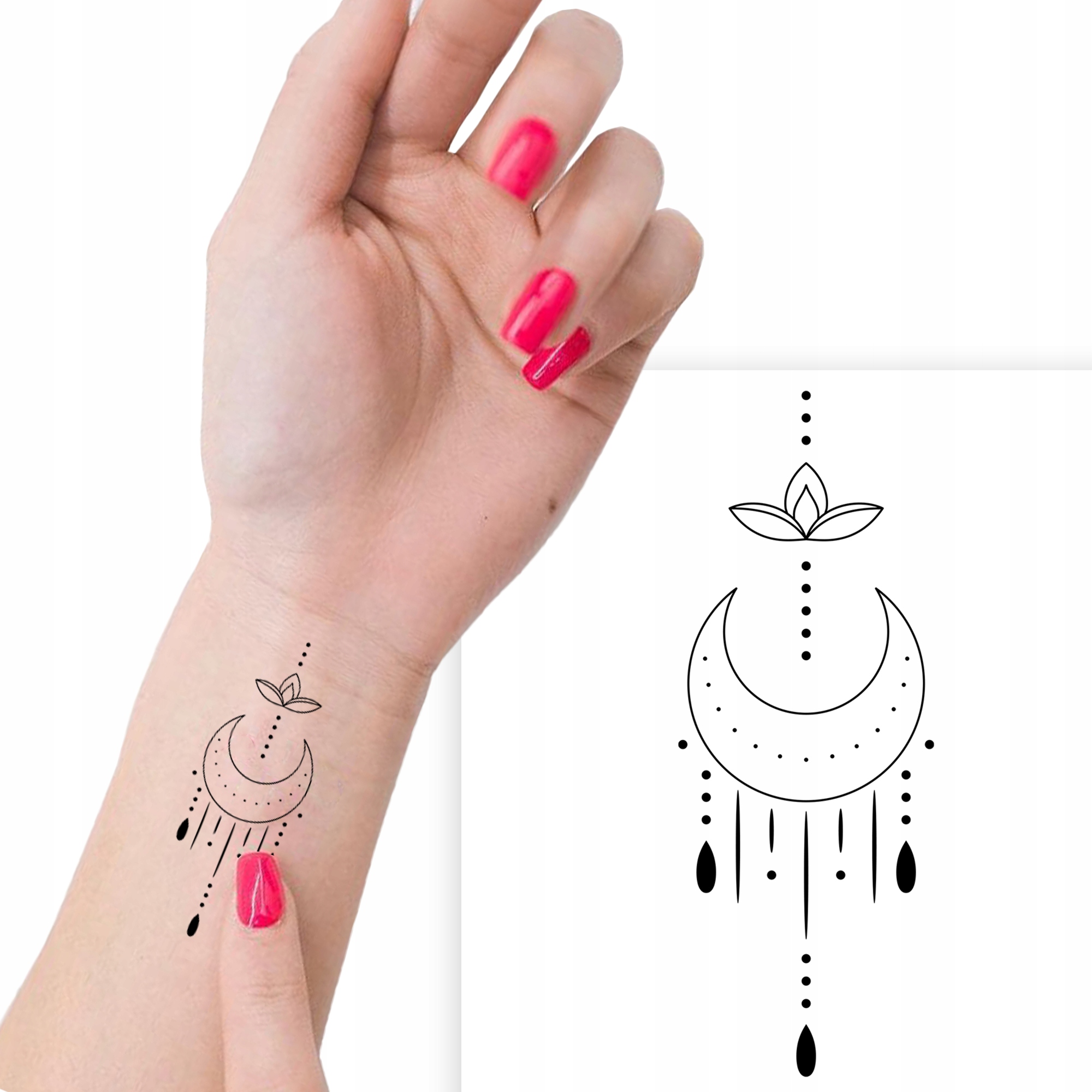 

Tatuaż Zmywalny Tymczasowy Tatoo Różne MiX