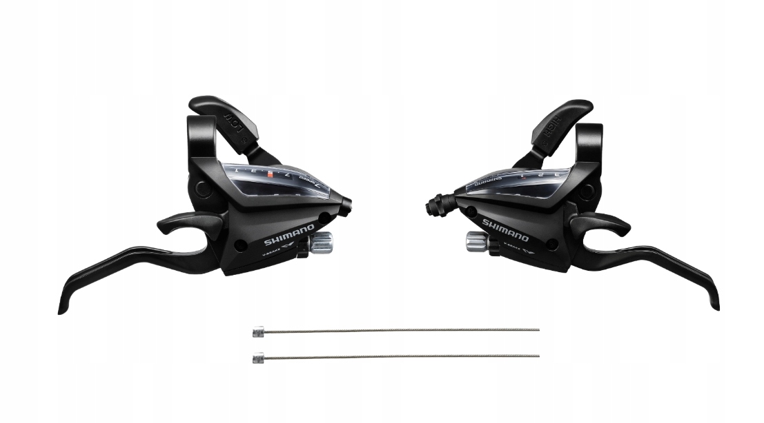 Klamkomanetki Shimano Acera ST-EF500 3x7 +linki 2 Palce Mtb