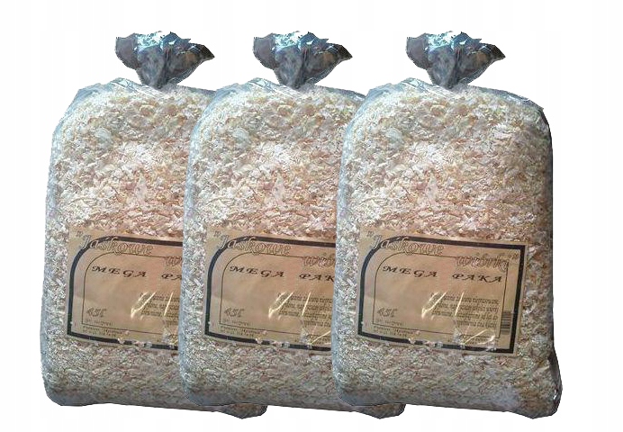 Levně Wio-Mar Jaškové Hobliny Podestýlka pro hlodavce a králíky 45L-MEGA Paka 10 ks