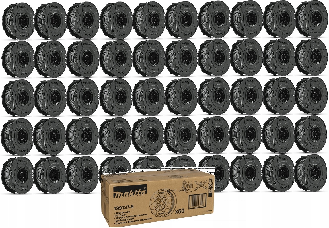 Drut Do Wiązania Wiązarka 0,8MM Do DTR180 DTR181 50SZT Makita