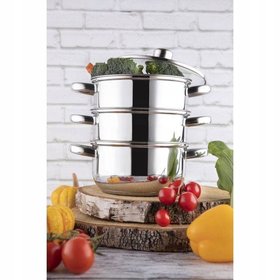 PAROWAR GARNEK DO GOTOWANIA NA PARZE 18CM 4EL Linia Divapore