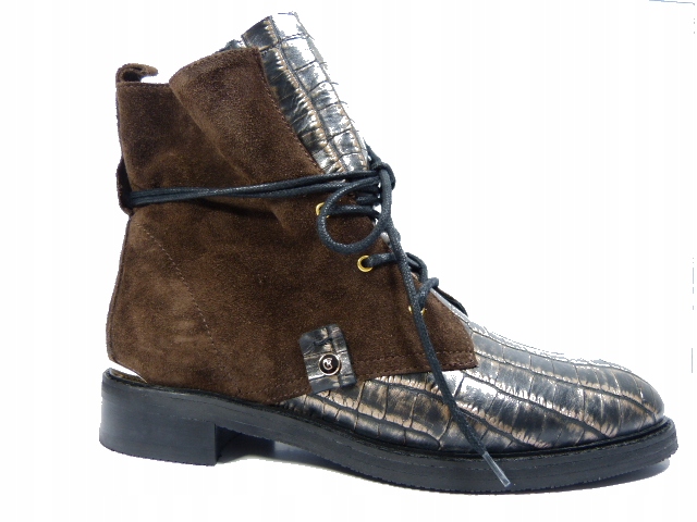 Kotníkové Boty boty kanady kůže vázané avantgardní elegantní dámské Carinii 38