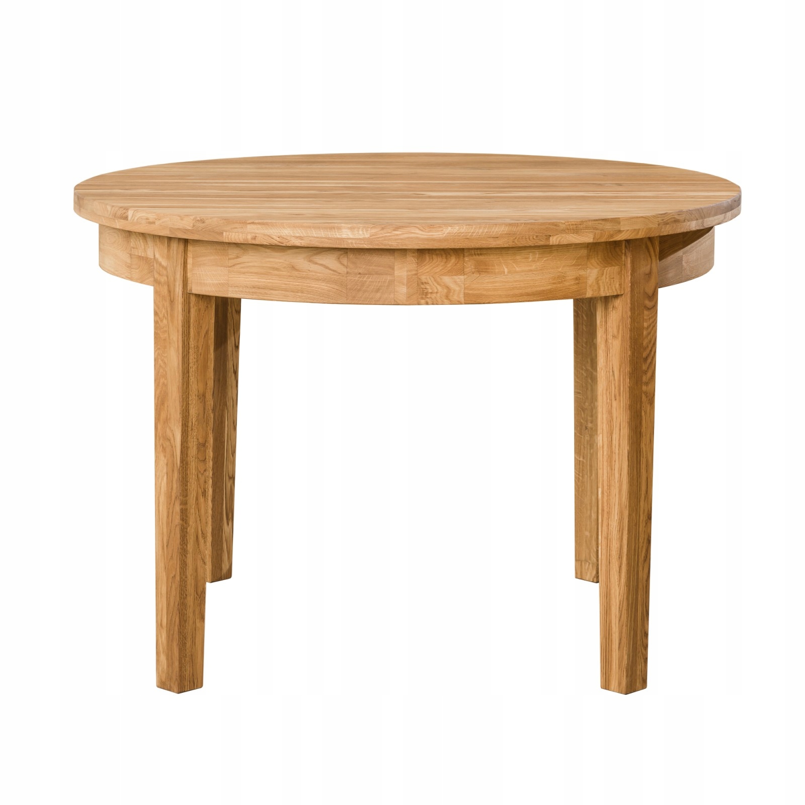 STÓŁ LITY DĄB, OKRĄGŁY MIO 100(182) cm, ROZKŁADANY Wysokość mebla 75 cm