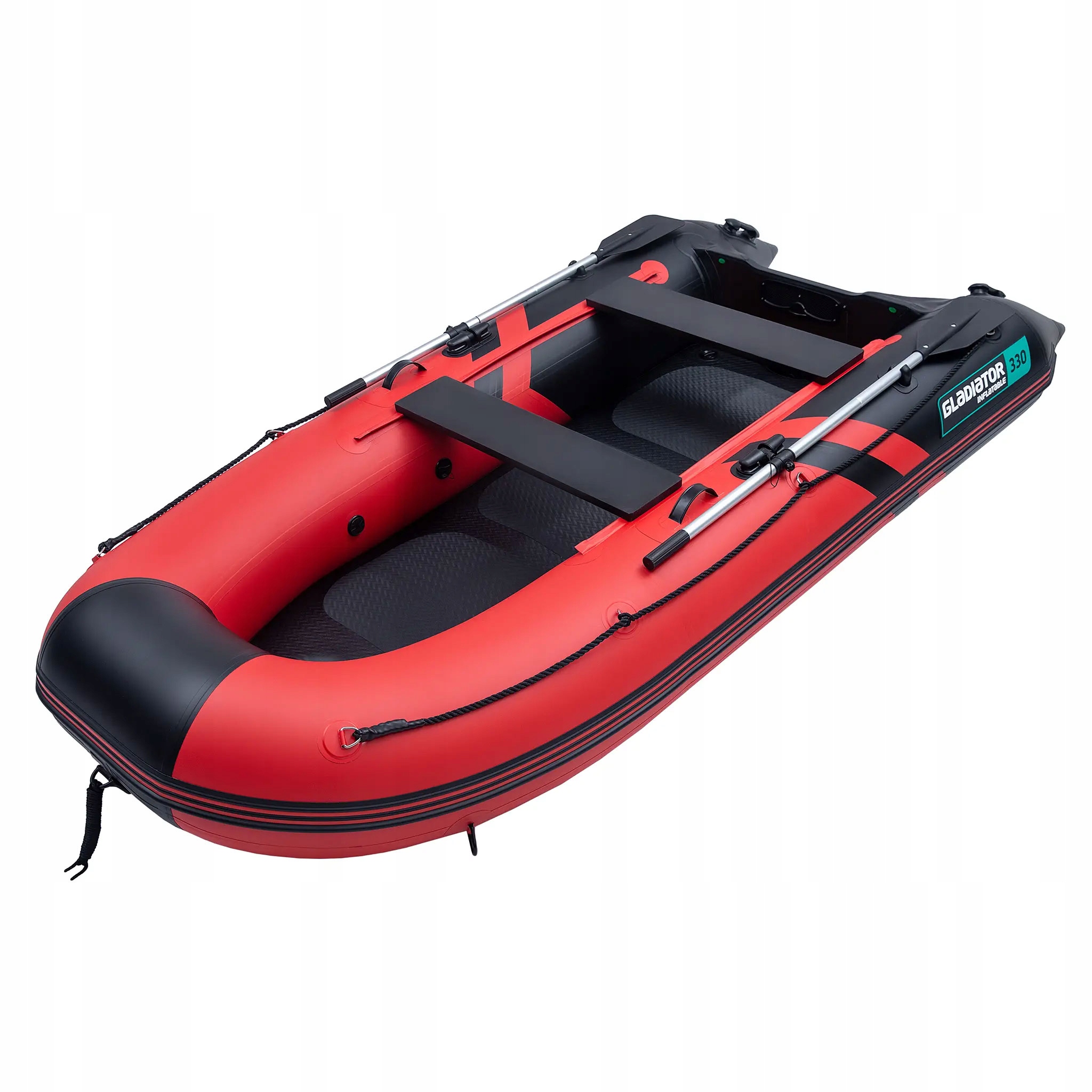 Ponton Gladiator B330AD 330cm Sztywna Pompowana Podłoga 4os. 575kg 15KM