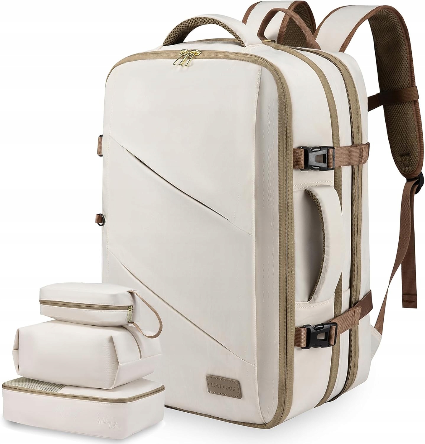 Plecak Podróżny 40L Lovevook Bagaż Podręczny Samolot 17 Laptop Tsa