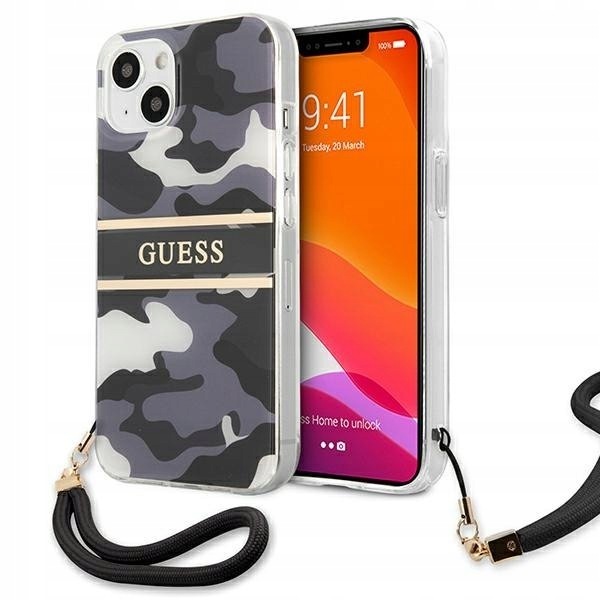 Guess GUHCP13MKCABBK iPhone 13 14 156.1" czarny/black hardcase Cam