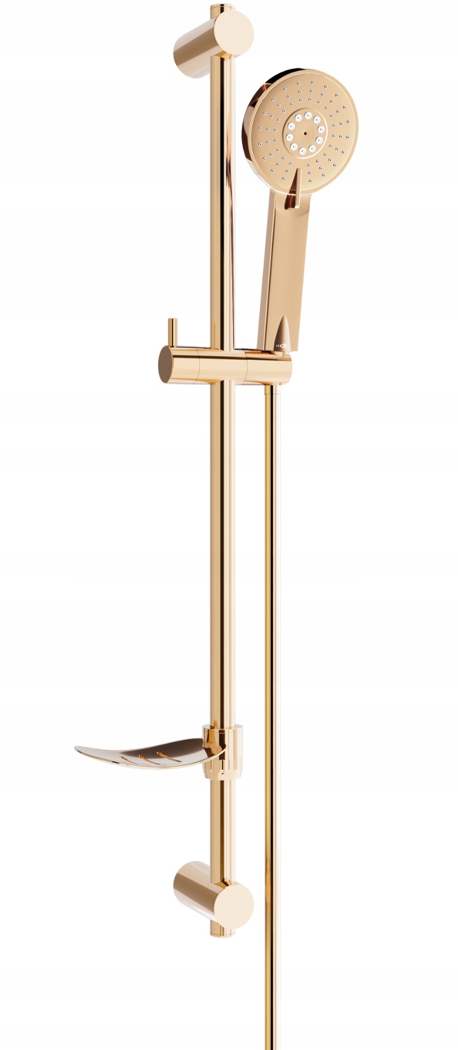 Mexen DF40 posuvná sprchová souprava, zlatorůžová 785404582-60