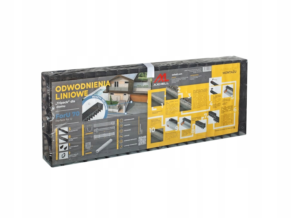 Súprava na odvodnenie Tripack ForU70 B125 Polyamid