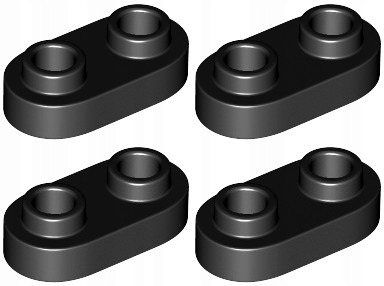 

Lego 35480 Płytka Łącznik czarna Nowa (1g) 4 szt.