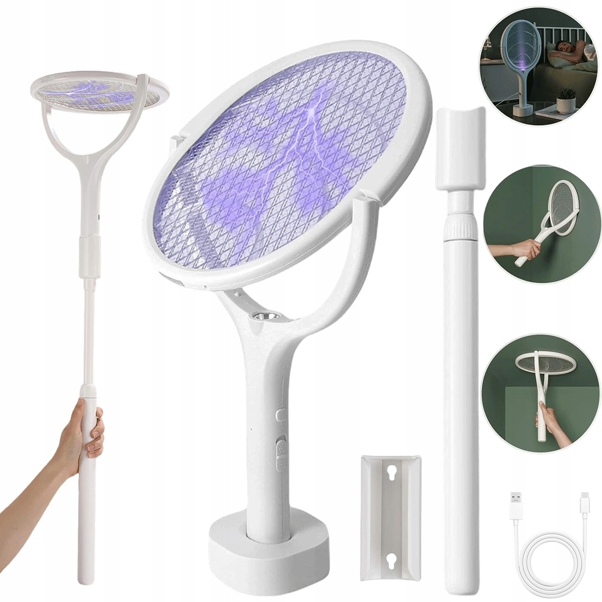 Paletka Insekticidní lampa 2v1 Dlouhá proti hmyzu Můry Komáry