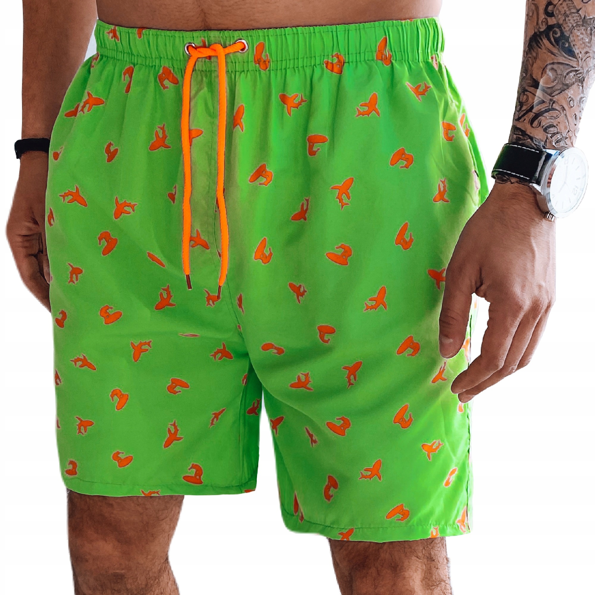 MĘSKIE SPODENKI KĄPIELOWE SZORTY roz. M