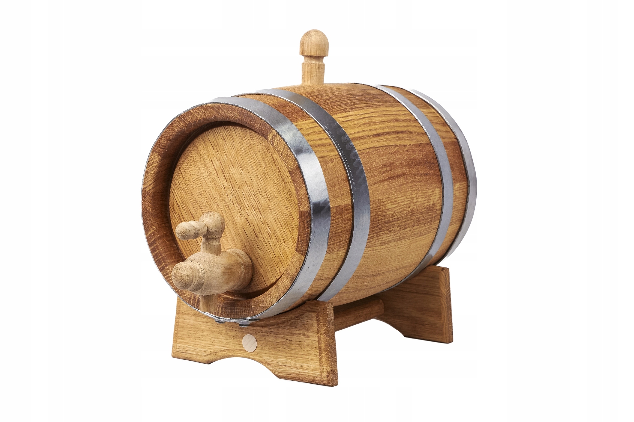 ANTAŁEK Dębowa beczka 3L na whisky bimber wino nalewki (z Atestem PZH) Cechy dodatkowe dopuszczona do kontaktu z żywnością (dyrektywa UE 2002/72/EC)