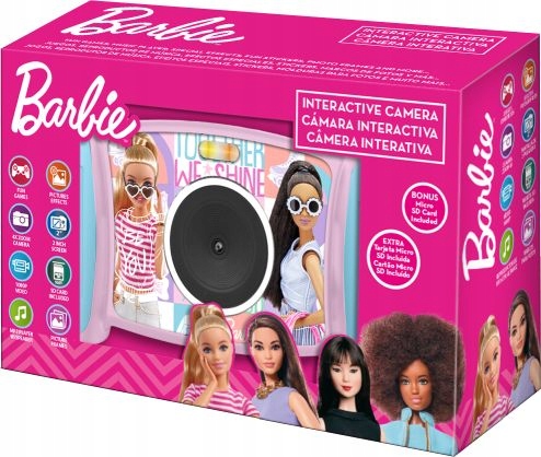 Barbie interaktivní kamera BB00024 75530