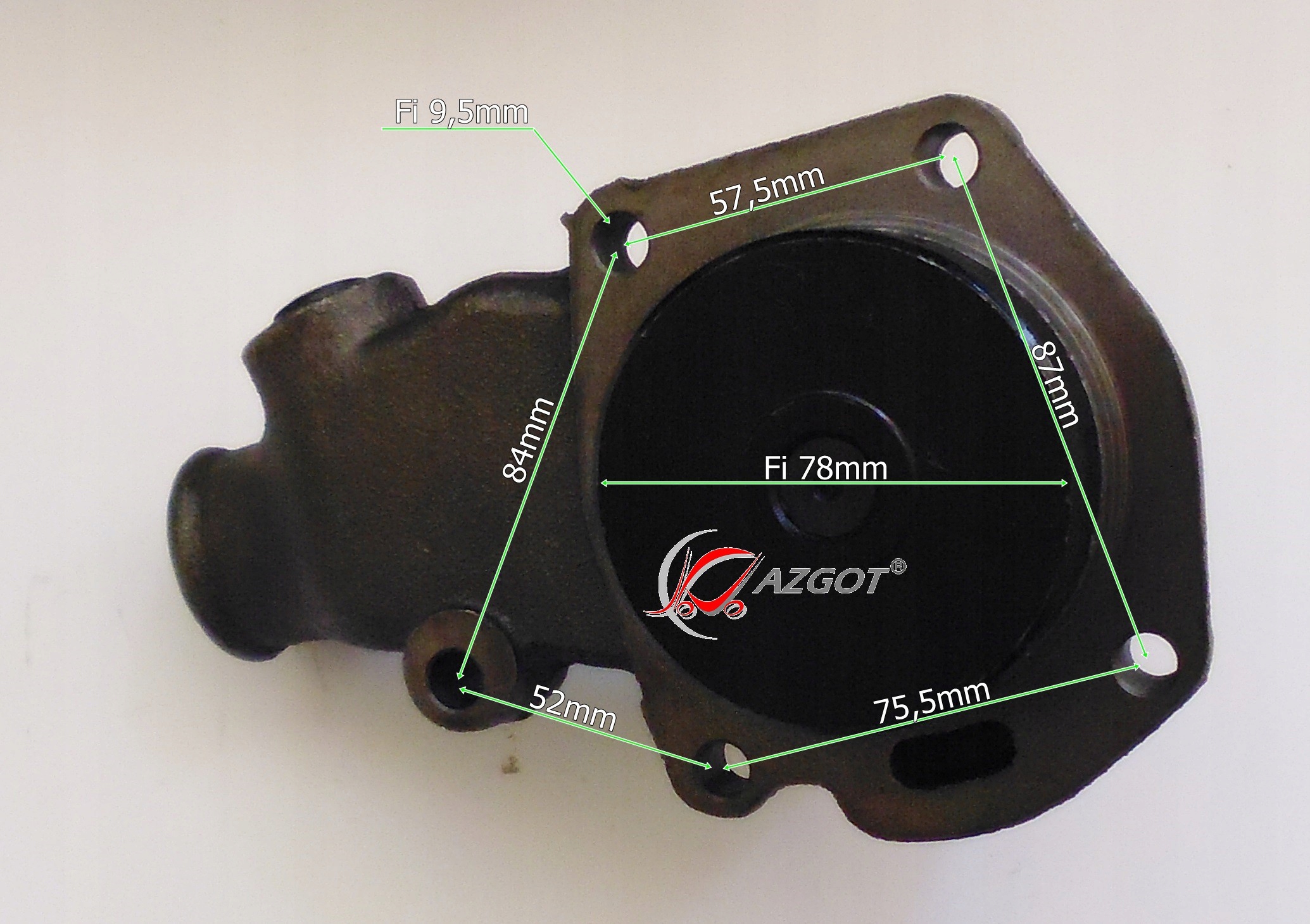 Pompa Wody Perkins G4.236 41312296 Producent części Jazgot