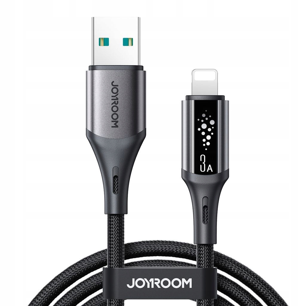 Kabel Joyroom S- A60 StarTalk 3A Usb- A Lightning 1,2m czarny Joyroom