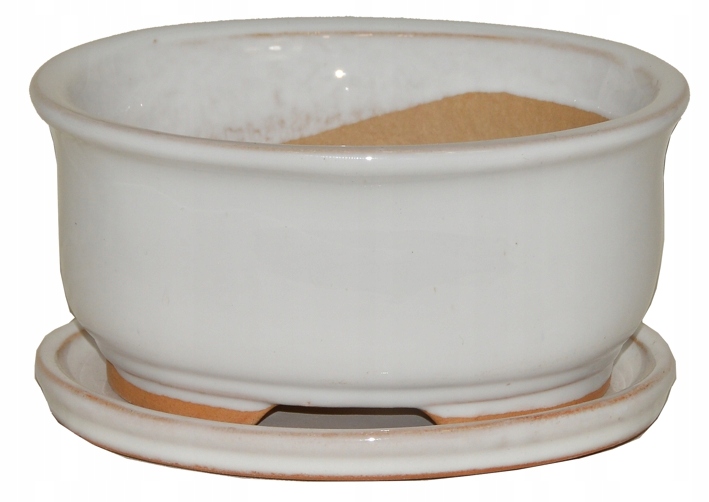 DONICZKA NA BONSAI OWALNA Z PODSTAWKĄ