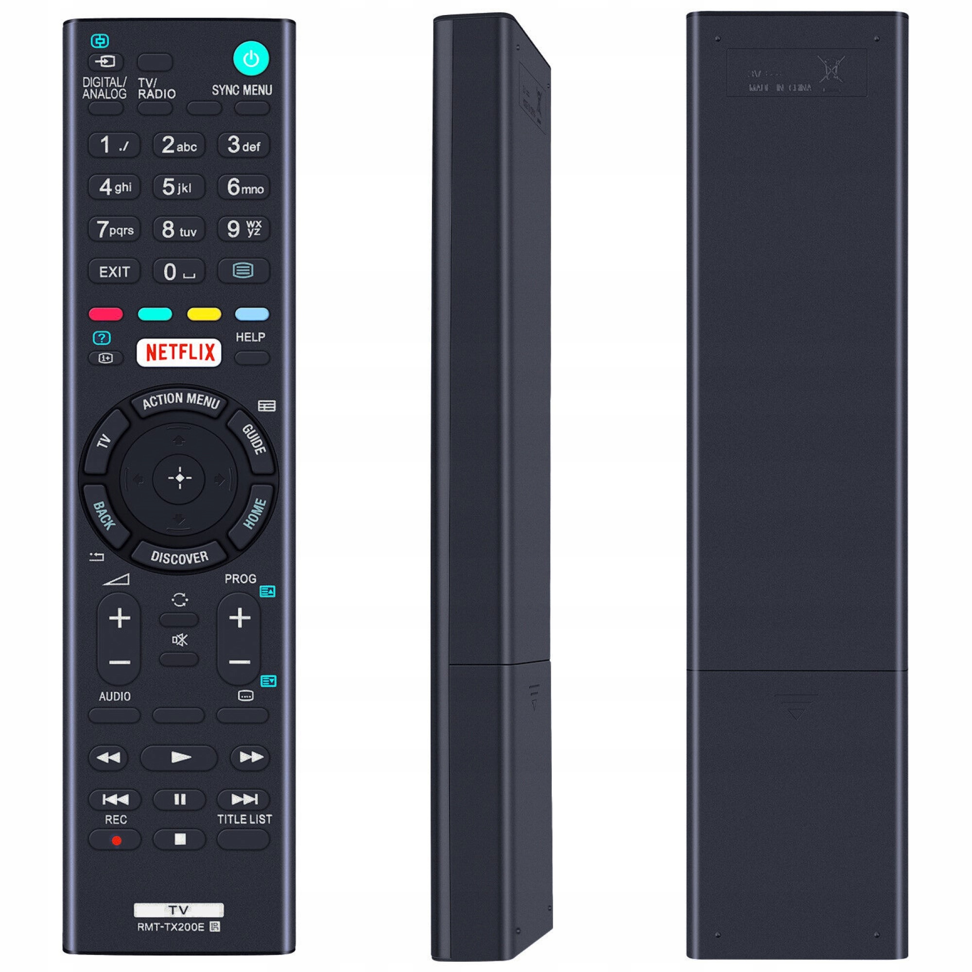 PILOT DO TV SONY RMT-TX200E NASTĘPCA RMT-TX100D Kod producenta 16031