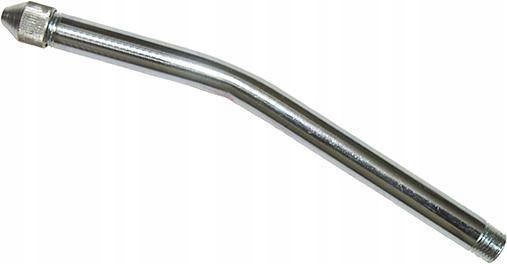 

Rurka wylotowa smarownicy,wygieta z koncowka