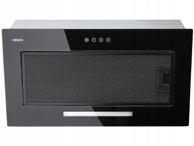 Okap Akpo WK-11 Micra Glass 60 Czarny