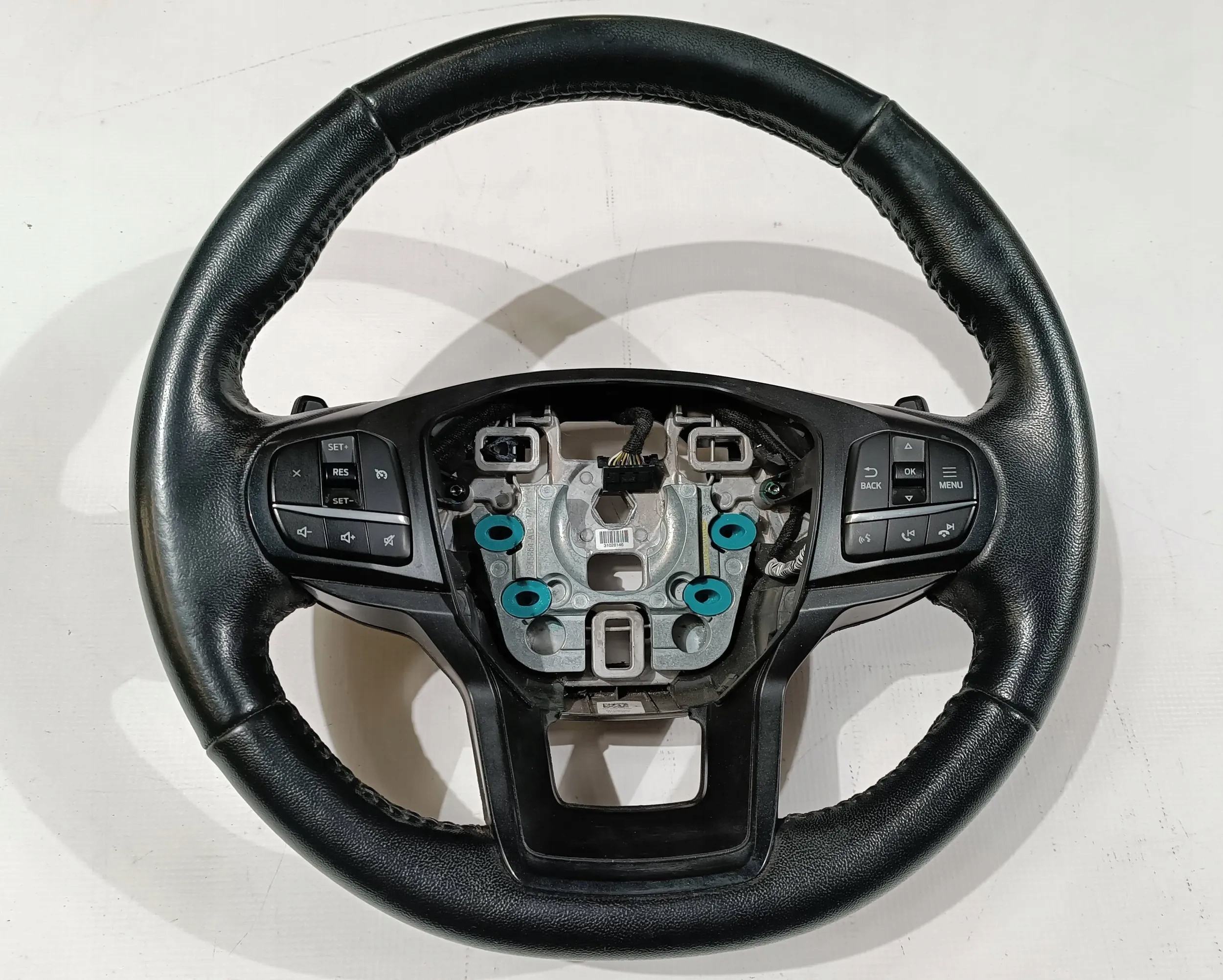 steering wheel, leather with shifting Ford Explorer VI 2020