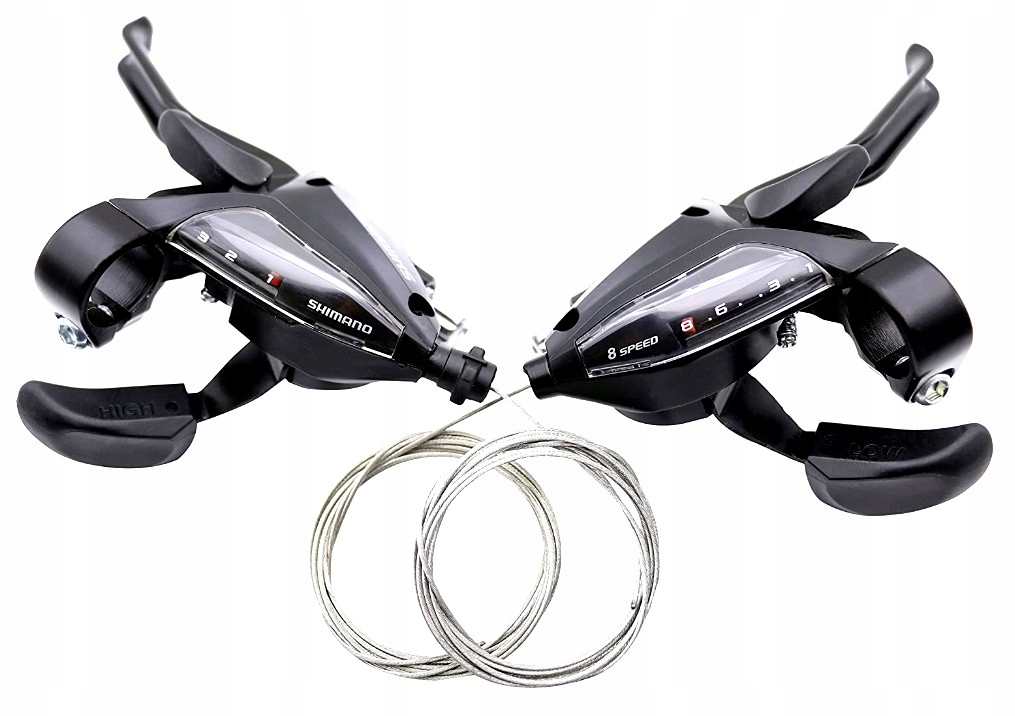 

Klamkomanetki Shimano Acera ST-EF500 3x8 +linki