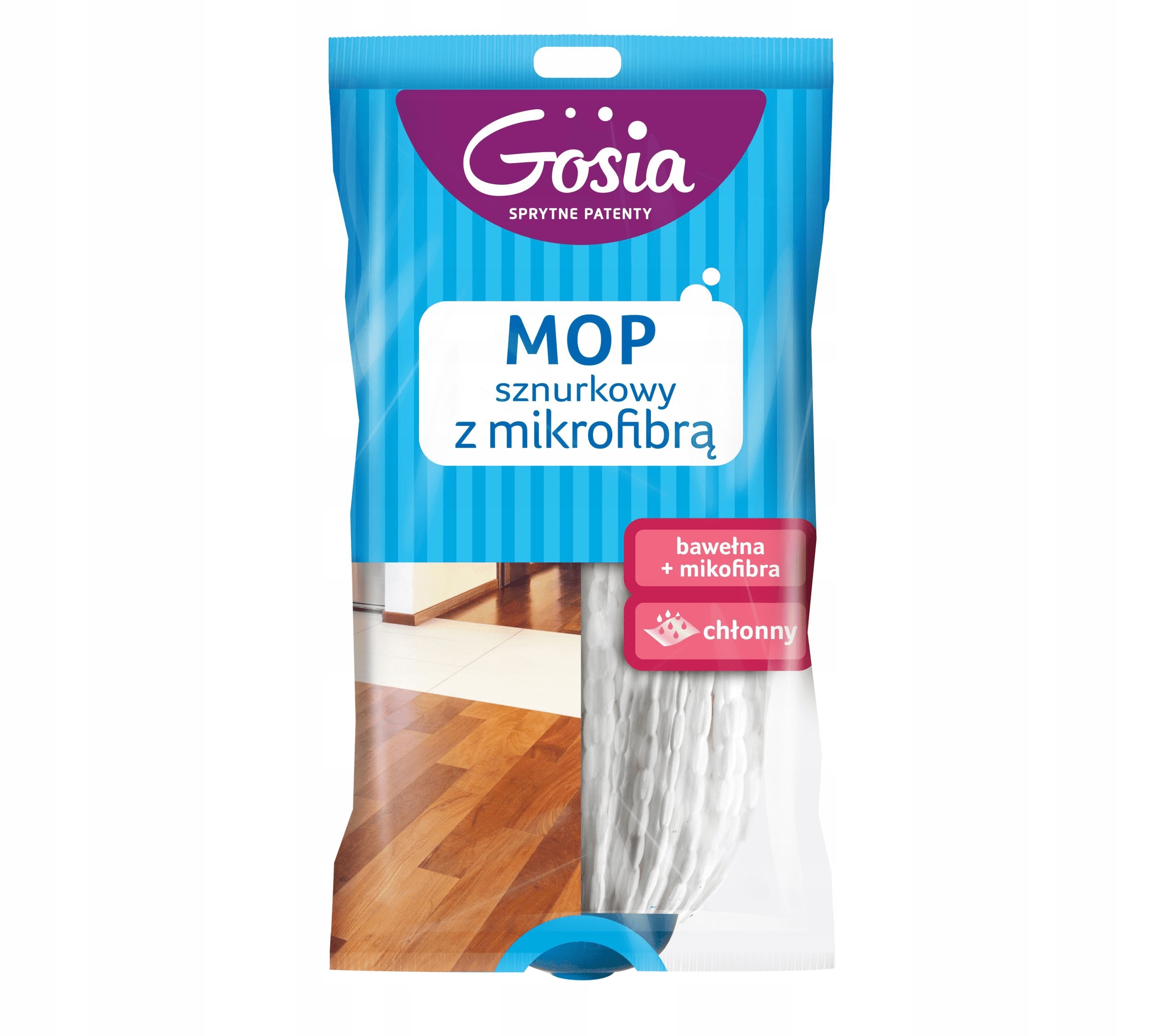 

Gosia Mop sznurkowy mikrofibra zapas wytrzymały