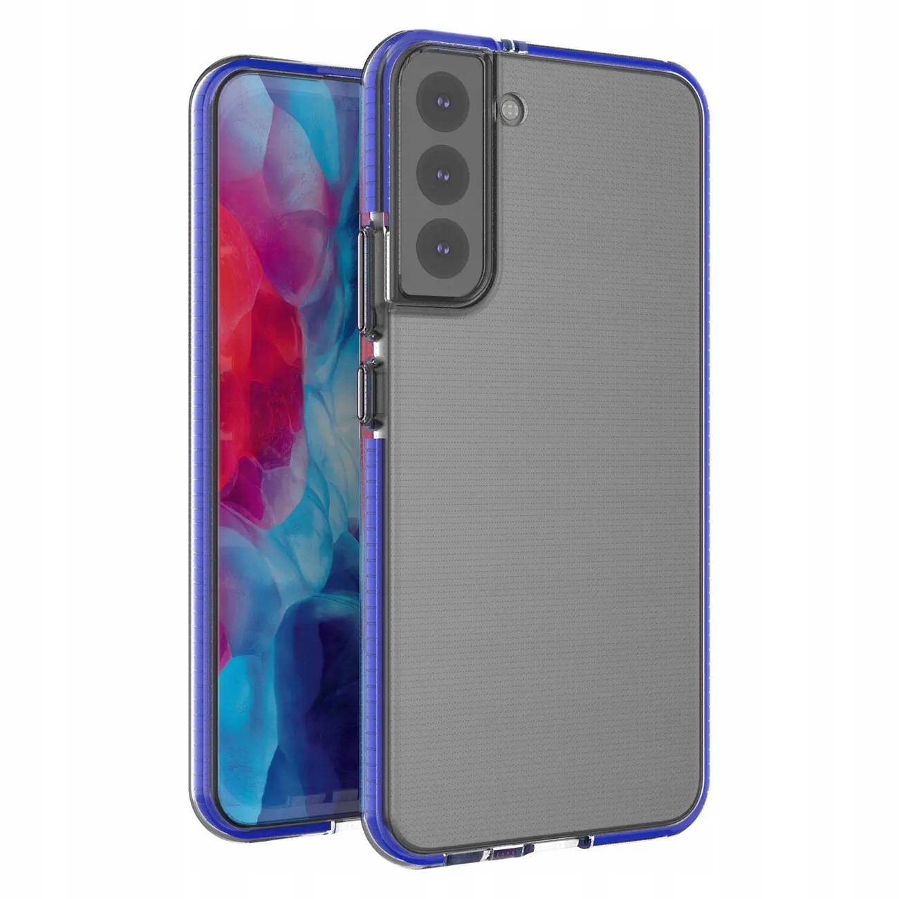 Spring Case pokrowiec żelowe etui z kolorową ramką do Samsung Galaxy