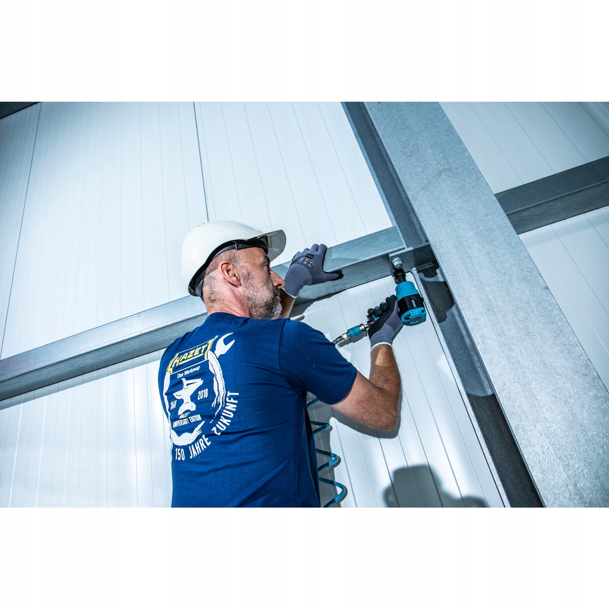 KLUCZ PNEUMATYCZNY UDAROWY HAZET 2200NM 1/2 BARDZO MOCNY KRÓTKI 9012TT KÓŁ Zasilanie pneumatyczne