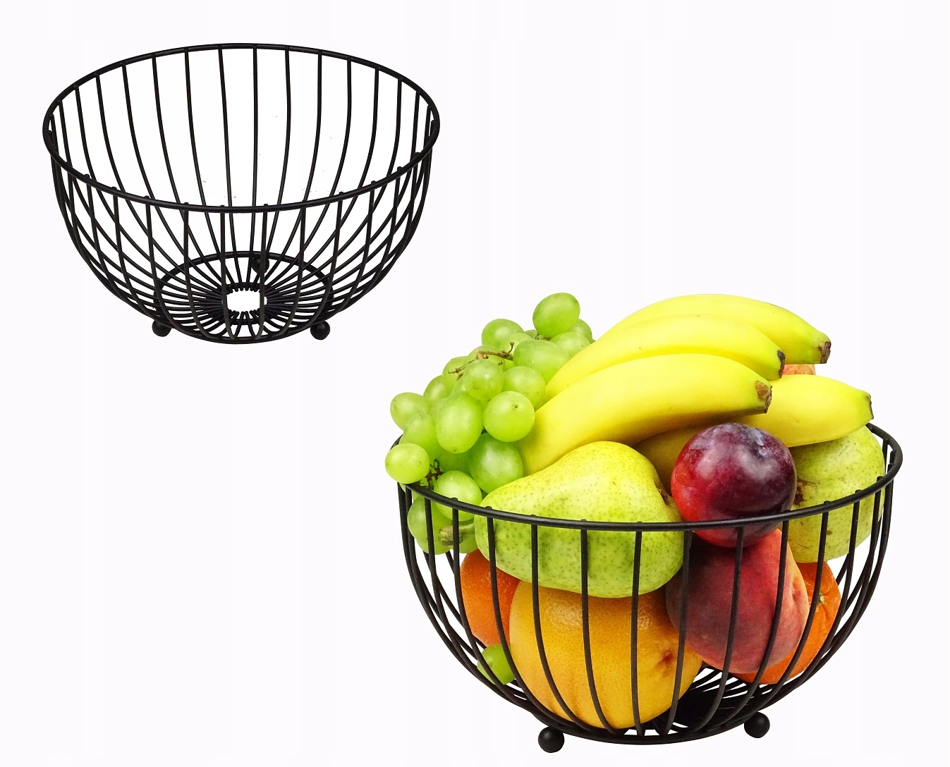 

Kosz Koszyk Stalowy Patera Na Owoce Warzywa B1704