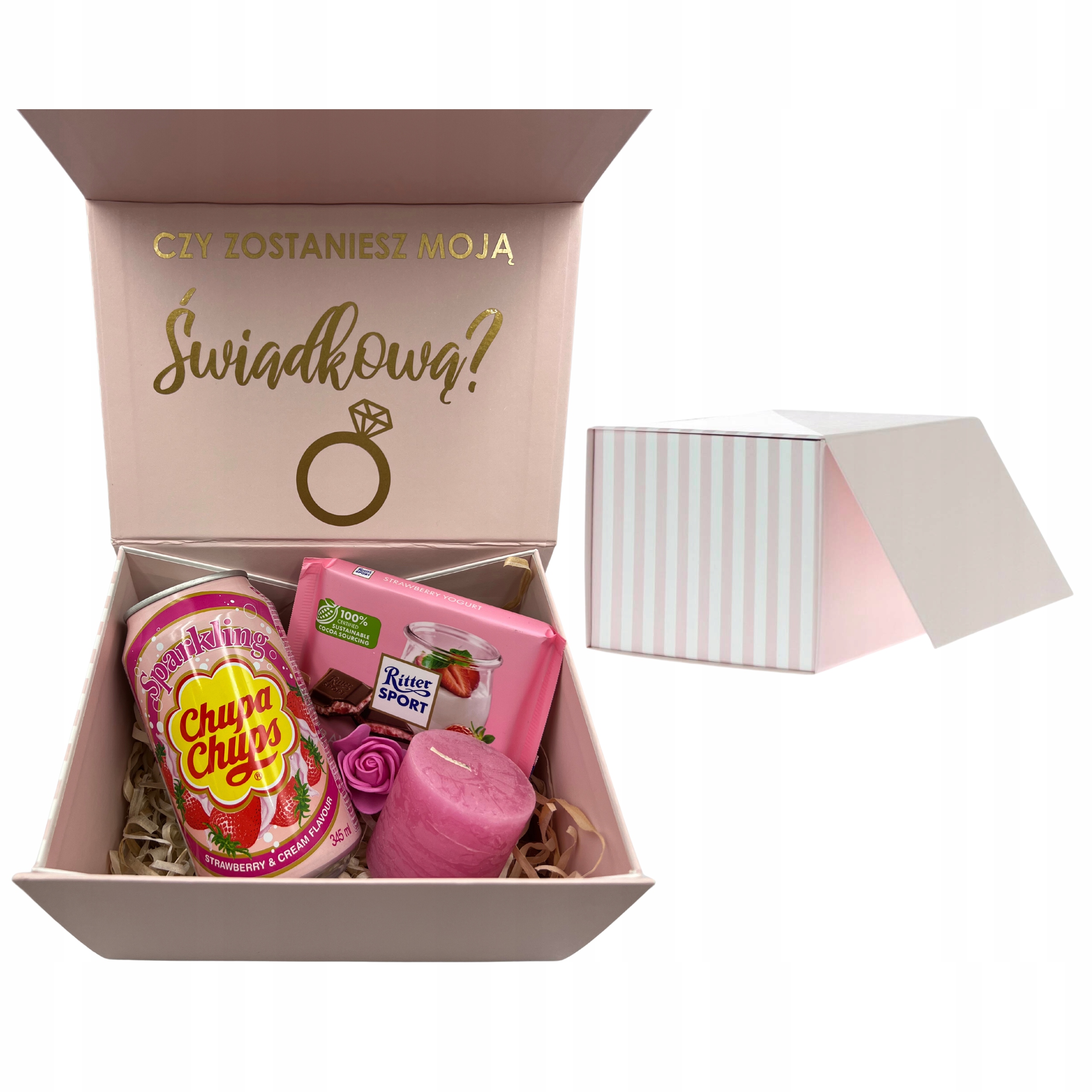 Krabička Box Žádost o svědectví Svědkyně Svatba